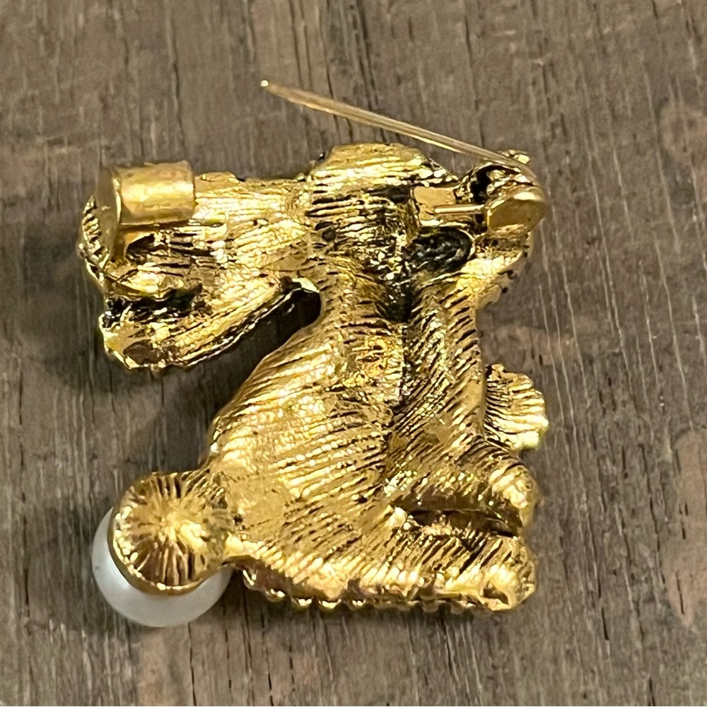 🐰 NEW Rhinestone Rabbit / Bunny Brooch Pin - Picture 4 of 7